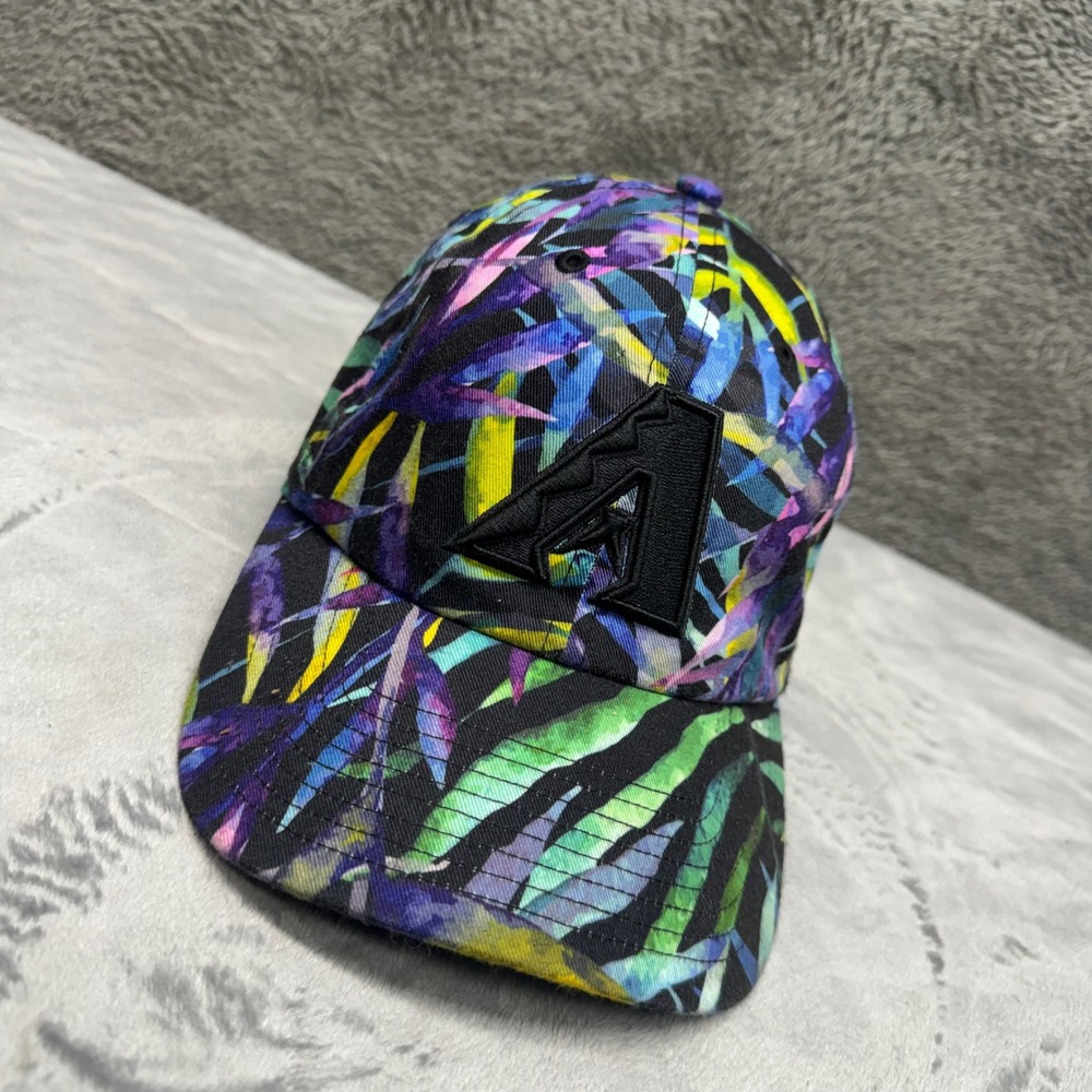 47 Brand Arizona Diamondbacks Baseball Cap Multicolor Tropical Print A Logo OSFA